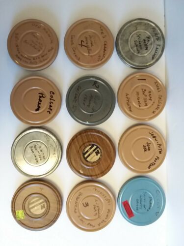 Lot of 12 8mm vintage home movies