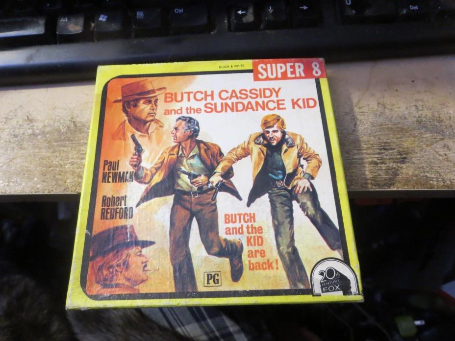 vintage Super 8 movie reel Butch Cassidy and the Sundance Kid