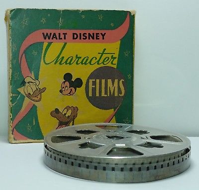 Walt Disney Character Films 8mm Projector Mickey Mouse Donald Duck & Pluto