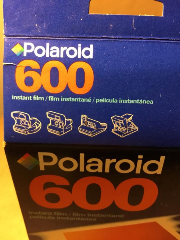Old Polaroid 600 2 Pack Instant Film 20 Photos Exp 10/2002 Unopened For Polaroid