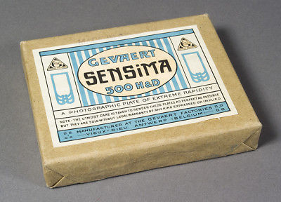 Sealed Pack - 4x5 Gevaert Sensima 50 H&D Ortho Anti-Halo Glass Dry Plates