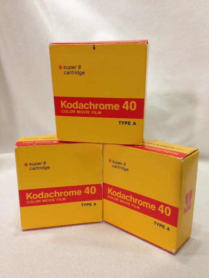 Kodak Kodachrome 40 Color Movie Film Type A KMA 464/Factory Sealed/3