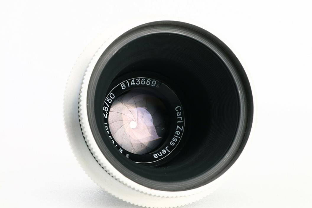- Carl Zeiss Jena Tessar 50mm f2.8 Exakta Bellows Lens, (Captain Jack)