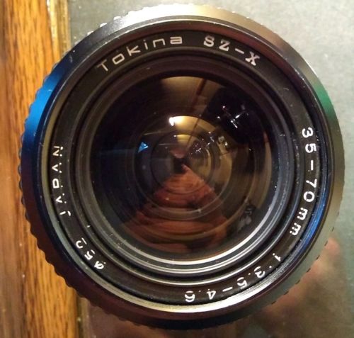 Tokina SZ-X Lenses for Nikon 35-70mm
