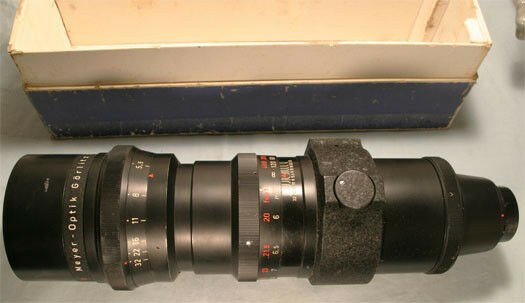 Meyer Optik Gorlitz Telemegor 400mm 1:5.5 f Exakta EX++