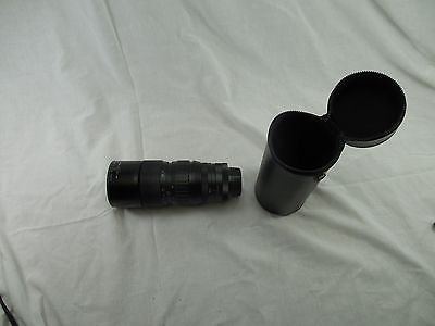 Vintage Sigma system Zoom 1:3.5 f/80-200mm Multi lens w/Case untested parts only