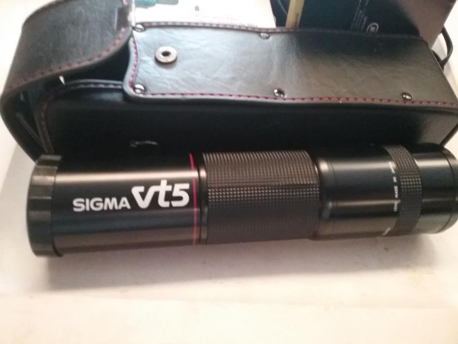 Sigma VT5  Super Tele Converter for Multiple Coated Film/Video Camera 1995 JAPAN