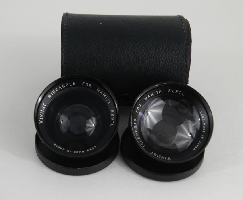 Vivitar Conversion Lens Set for Mamiya 528TL - Tele & Wide