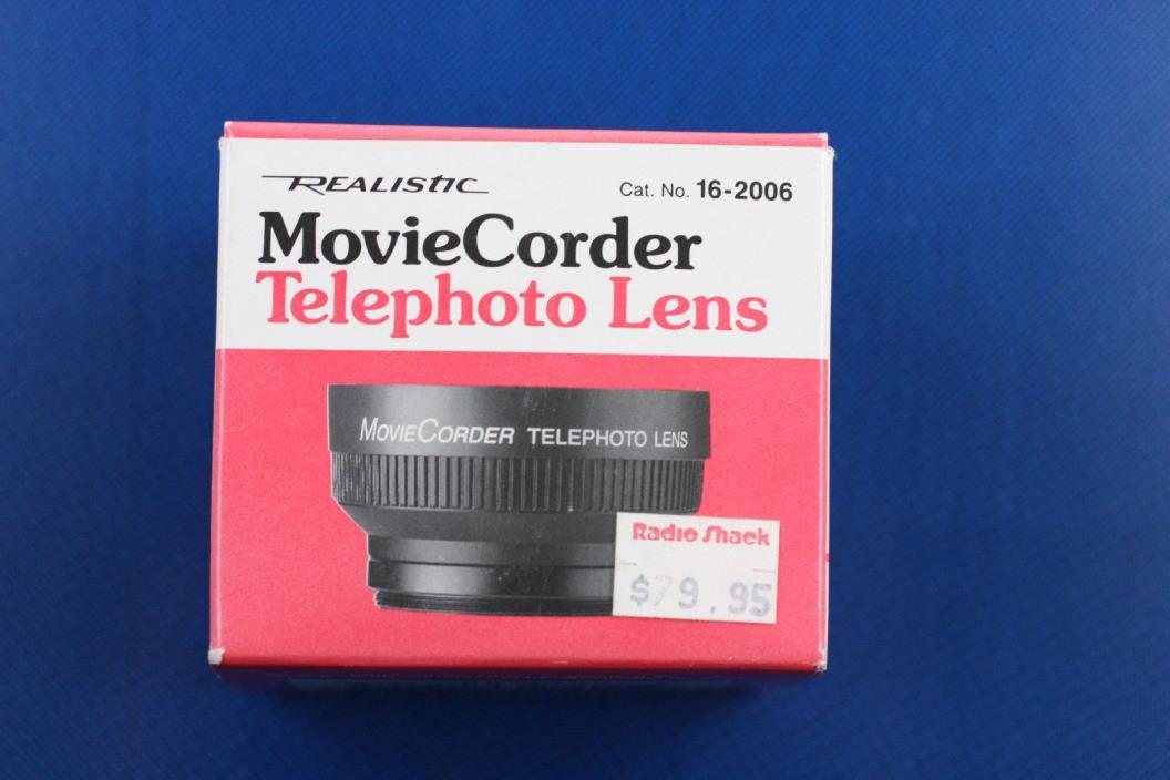 Realistic MovieCorder Telephoto Lens (16-2006)  New! Old Stock!