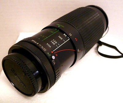 Albinar ADG 80-200mm Macro Zoom MC Camera Lens Mount Canon FD
