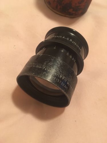 Emil Busch A.G Rathenow Bis-Teler Large Format Lense
