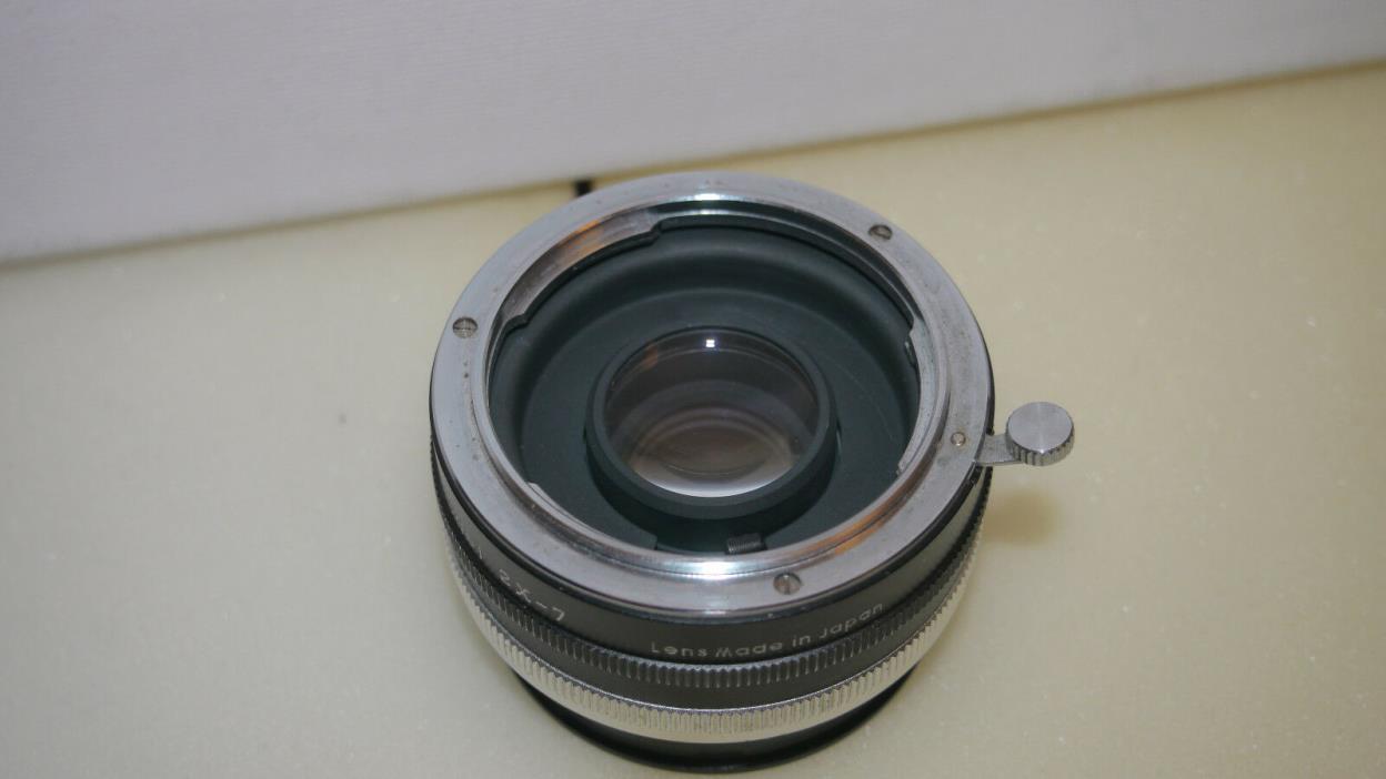 Vivitar Auto 2X-7 element 2X Teleconverter for Konica AR mount