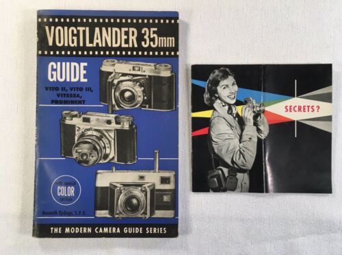 Voigtlander 35mm Modern Camera & Lens Guide 128p Vito II III Vitessa Prominet