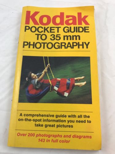 KODAK POCKET GUIDE TO 35mm PHOTOGRAPHY 1983 EDITION Good CONDITION CLEAN
