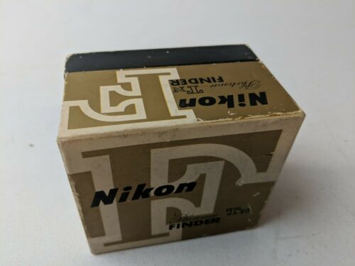 Vintage Nikon F photomic TN finder BOX ONLY
