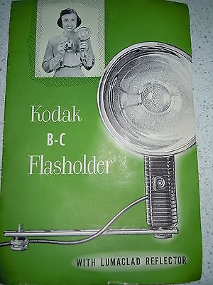 Kodak B-C Flasholder Manual Booklet