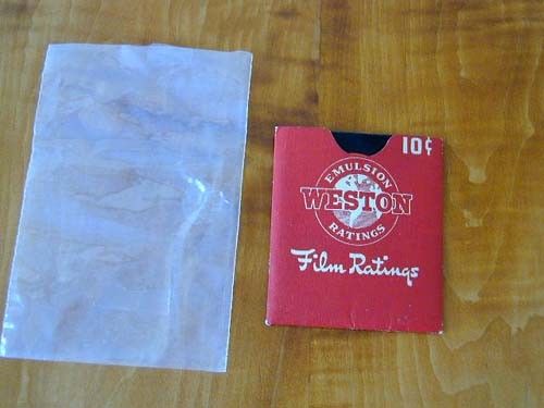 1941 VINTAGE WESTON FILM EMULSION RATINGS 16 PAGE BOOKLET + JACKET SLEEVE MINT