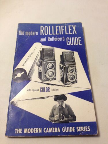 Vintage Rolleiflex Camera Pamphlet Pocket Guide Literature Book 1952