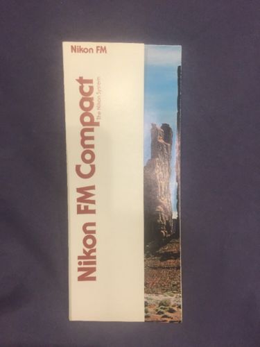 Nikon FM Compact fold out brochure