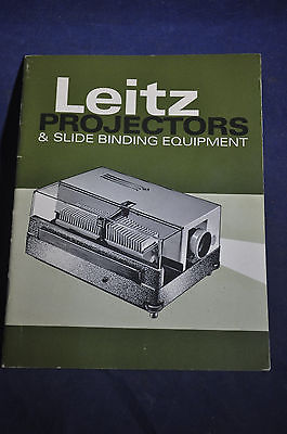 1967 Leitz Projectors & Slide Binding Equipment Catalog