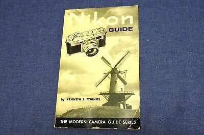 c.1956 VTG, Nikon S2 THE MODERN CAMERA GUIDE SERIES BOOK by  KENNETH S. TYDINGS