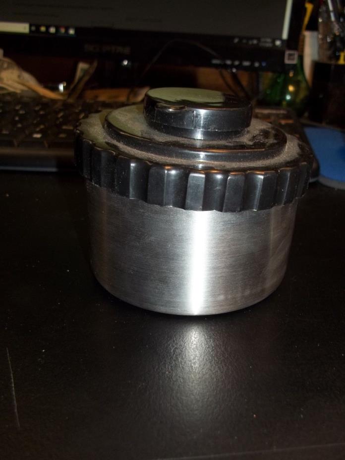vintage NOS New film canister developer tank metal plastic small measured
