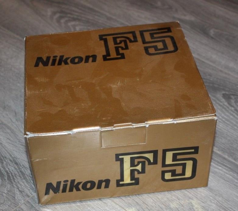 Nikon Empty Box for F5 Camera Body
