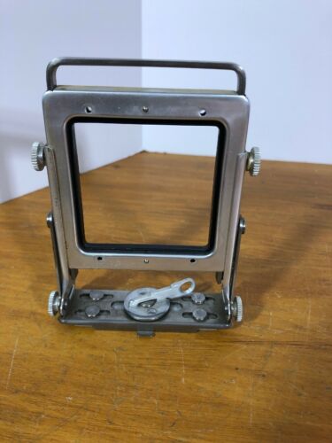 Graflex front standard for 4x5 pacemaker crown (or speed) graphic press camera