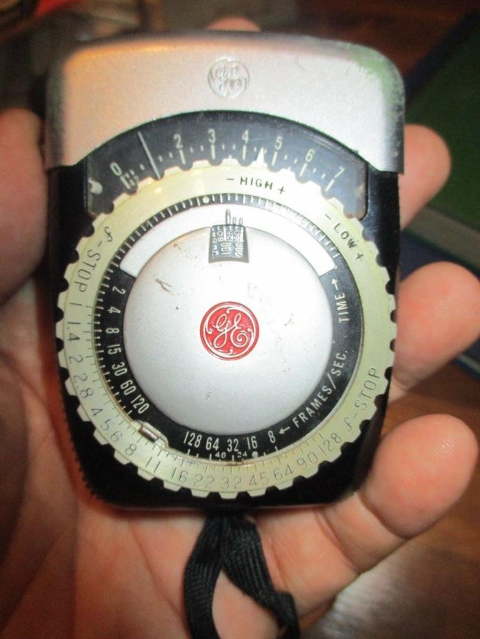 GE Exposure Meter Type PR-1 General Electric light meter