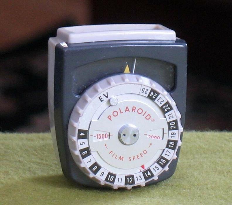 Vintage Polaroid Model 625 Light Meter Made in West Germany WORKS