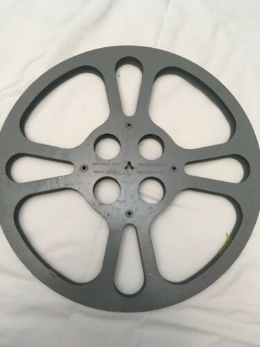 Vintage - Tayloreel Corp N.Y. U.S.A.16mm 1200'  Metal Film Reel Spec MIL-R-214D