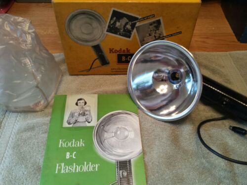 Vintage Kodak B-C Flashholder In Box With Instructions USA
