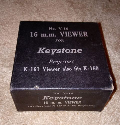 Vintage Keystone Model V-16 16mm Viewer for K-160 K-161
