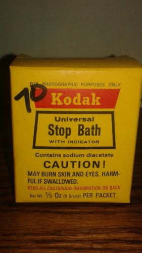 VINTAGE EASTMAN KODAK UNIVERSAL STOP  BATH EXTREMELY RARE