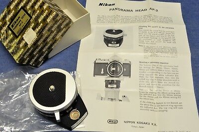 c. 1971, New in Box Nikon AP-2 Panorama Head F FTn and F2 Photomic Era NOS