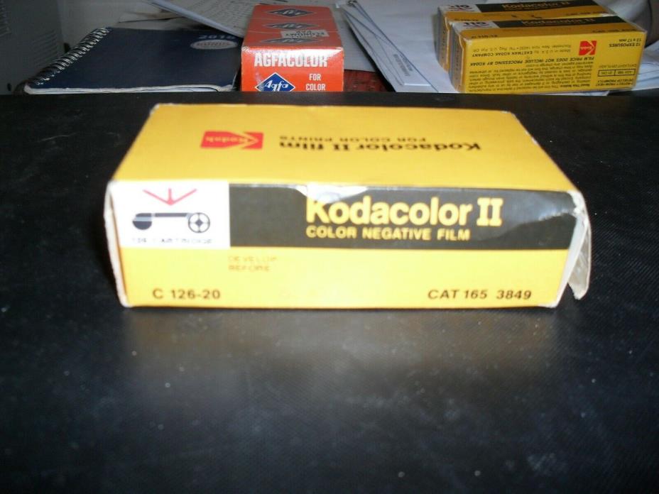 Kodak C126-20 Kodacolor II Film  New In Sealed  Box