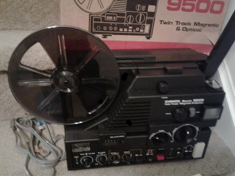 CHINON 9500 SUPER 8 TWIN TRACK Sound projector NEVER USED