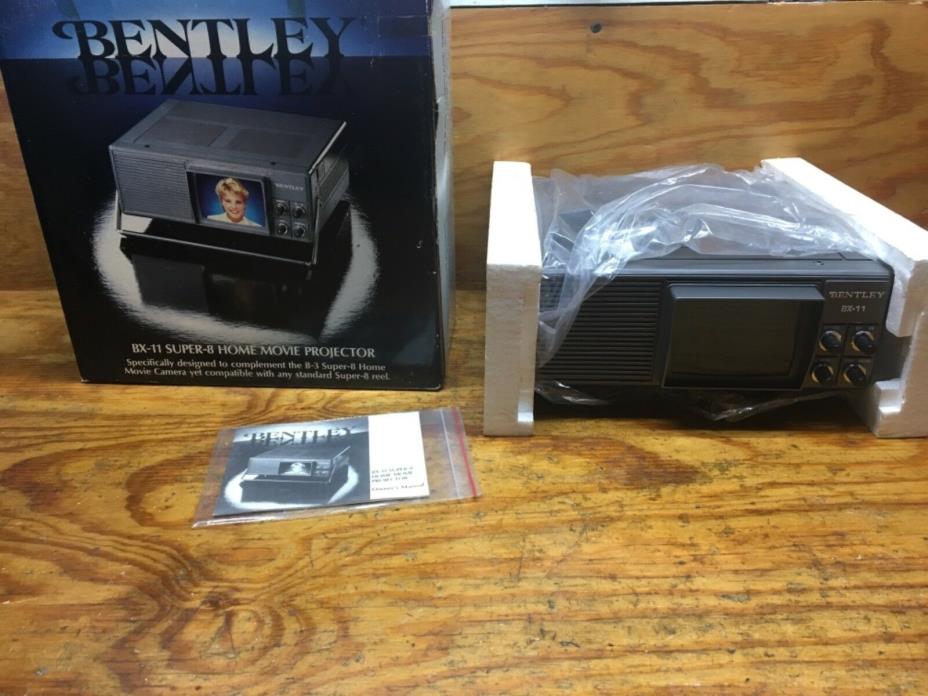 Bentley BX-11 Super 8 Home Movie Projector New - Never Used