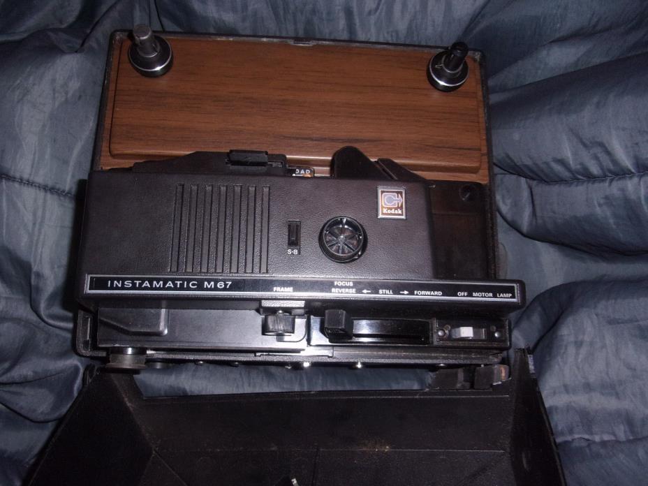 Vintage Kodak Instamatic M67-k Movie Film Projector 8mm and super 8mm
