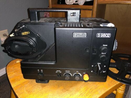 Eumig S 9802 Super 8mm Professional Projector Extremely Rare Untested For Parts