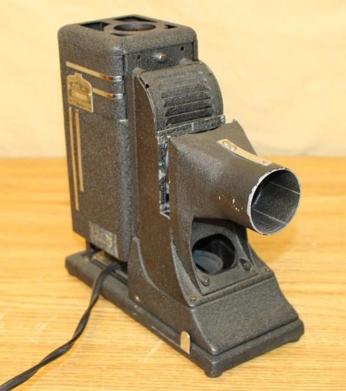 Vintage SVE Society For Visual Education Model AK Miniature Slide Projector