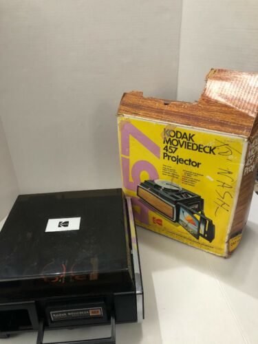 KODAK MOVIEDECK 435 PROJECTOR-WITH BOX Vintage See Photos