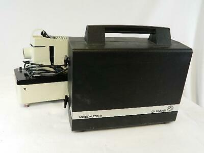 Dukane Micromatic II ~28A81~ Sound/Silent Filmstrip Projector ~ PRE-OWNED ~