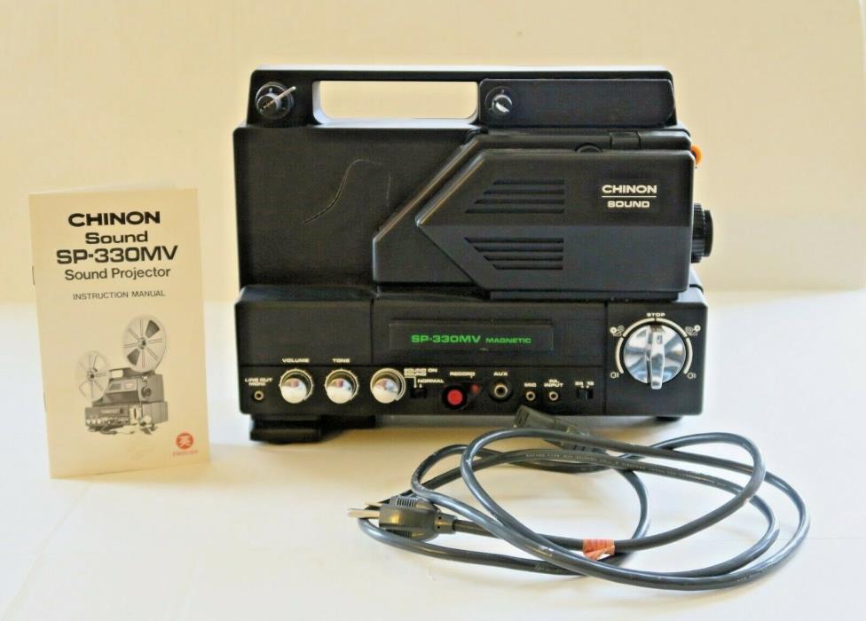 Vintage Chinon SP 330MV Magnetic Super 8  Movie Projector