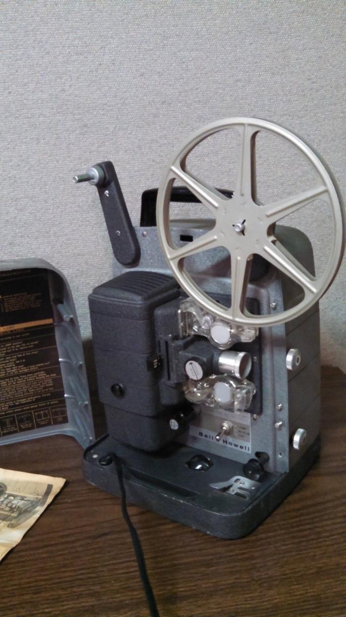 Vintage Bell & Howell Automatic Threading Projector Model 245 Auto Film 255A