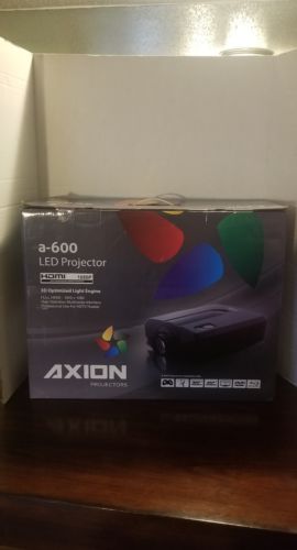 Axion LED projector model a600 3D,professional Use Theater