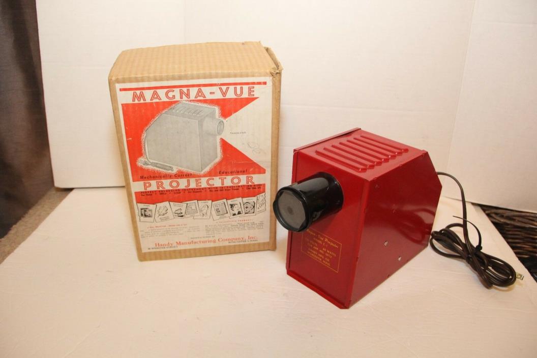 Vintage Magna-Vue Projector Tested Model C-1