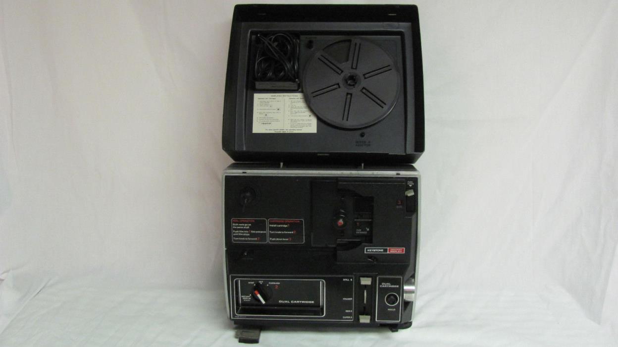 Vintage Keystone Instant Replay Dual Cartridge Projector