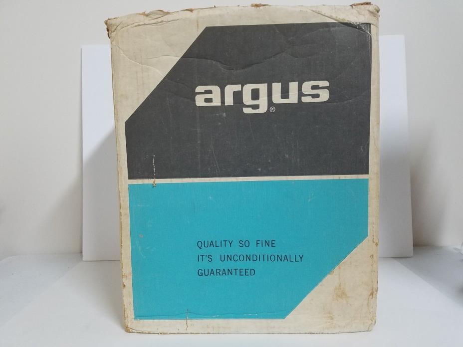 Argus Holiday Super 8 838 Film Movie Projector with Original Box