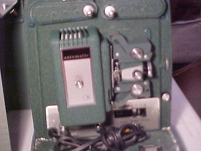Vintage Keystone K-950z 8mm Film Movie Projector w/ Original Case & Box Works!!